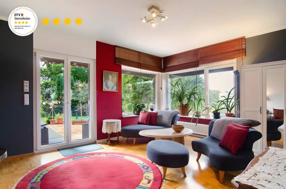 70 M² Ferienwohnung ∙ 1 Schlafzimmer ∙ 2 Gäste - Ostrach