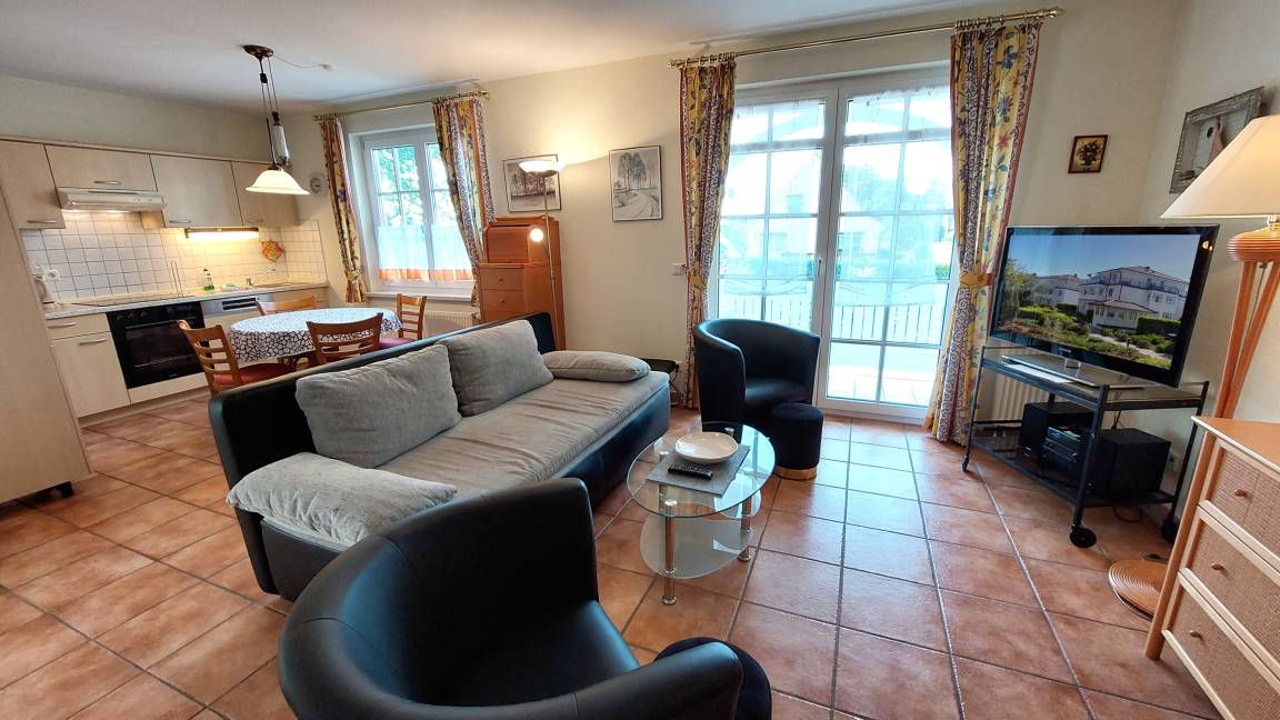 48 m² Ferienwohnung ∙ 1 Schlafzimmer ∙ 4 Gäste – Bild 3