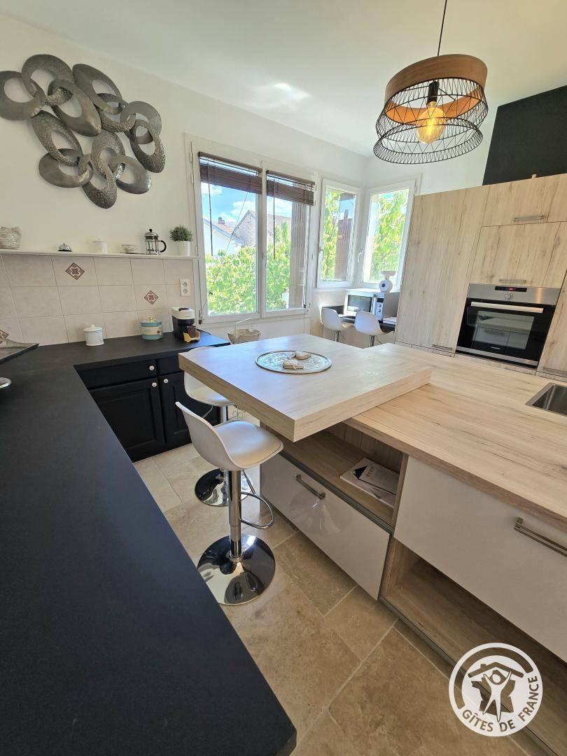 90 m² Gîte ∙ 2 Schlafzimmer ∙ 4 Gäste – Bild 7