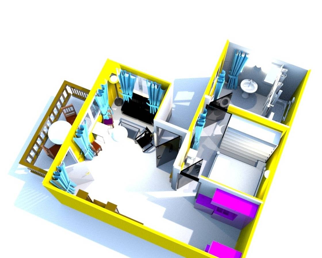 50 m² Ferienwohnung ∙ 1 Schlafzimmer ∙ 2 Gäste – Bild 10