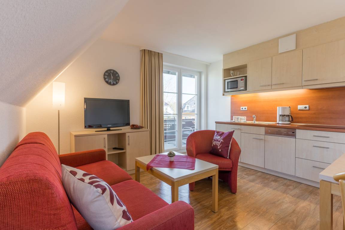 36 m² Ferienwohnung ∙ 1 Schlafzimmer ∙ 2 Gäste – Bild 4