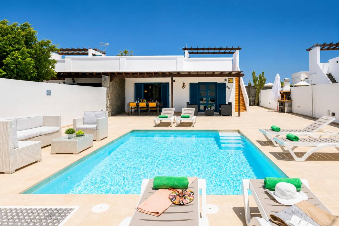 180 M² Villa ∙ 3 Chambres ∙ 6 Personnes - Playa Blanca