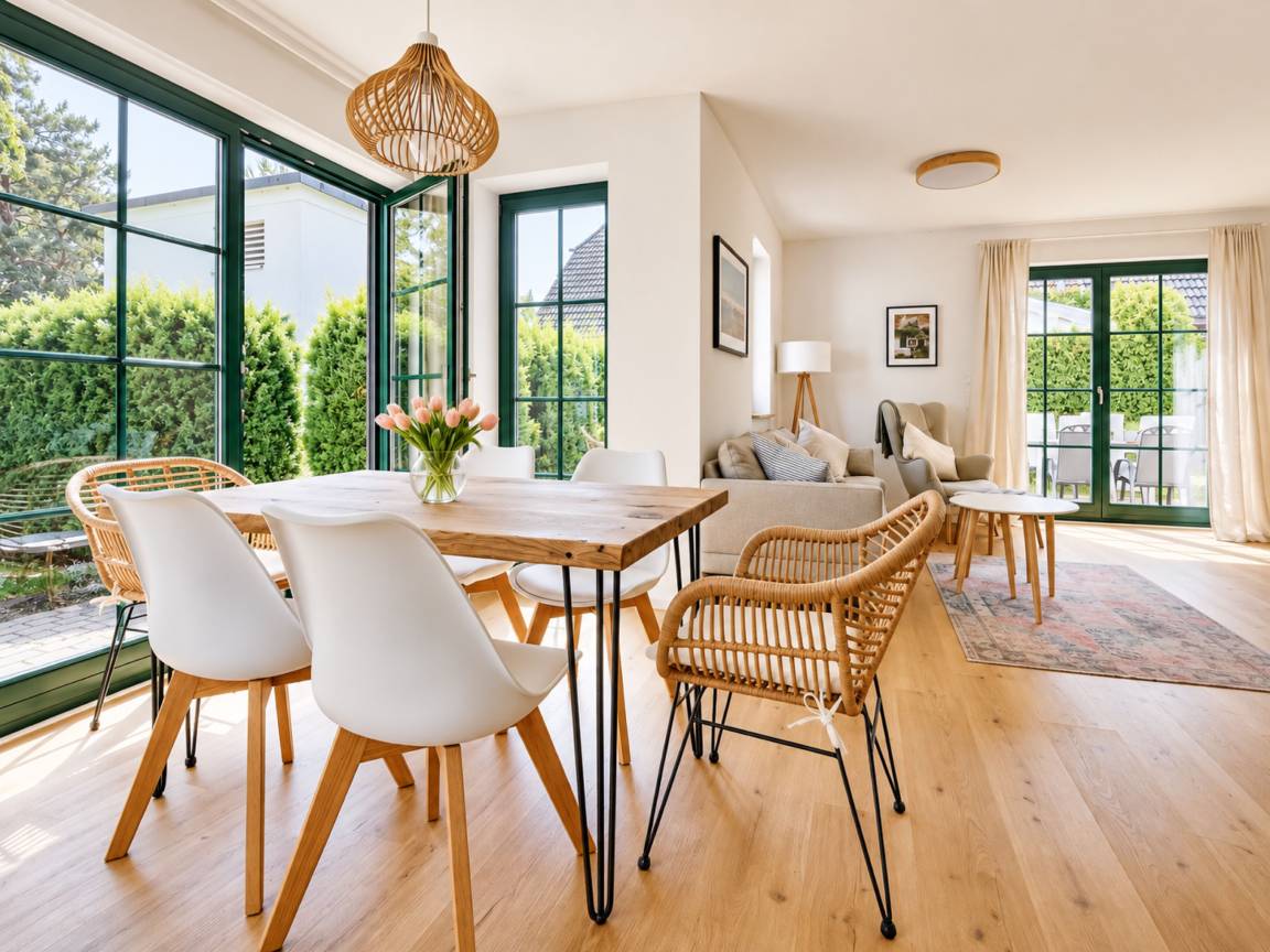 70 m&sup2; Ferienwohnung 2 Schlafzimmer 4 G&auml;ste