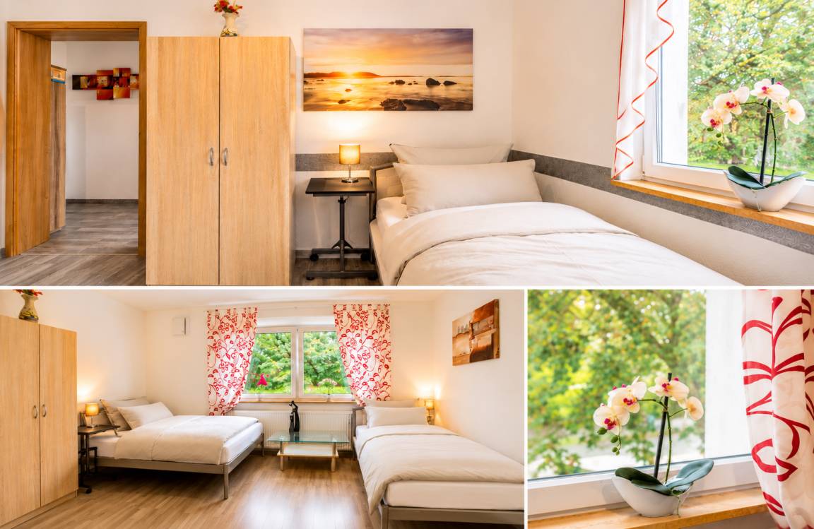 65 M² Ferienwohnung ∙ 2 Schlafzimmer ∙ 6 Gäste - Laupheim