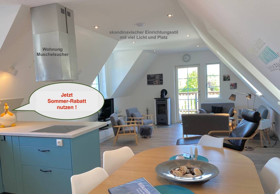 140 m&sup2; Ferienwohnung 3 Schlafzimmer 8 G&auml;ste