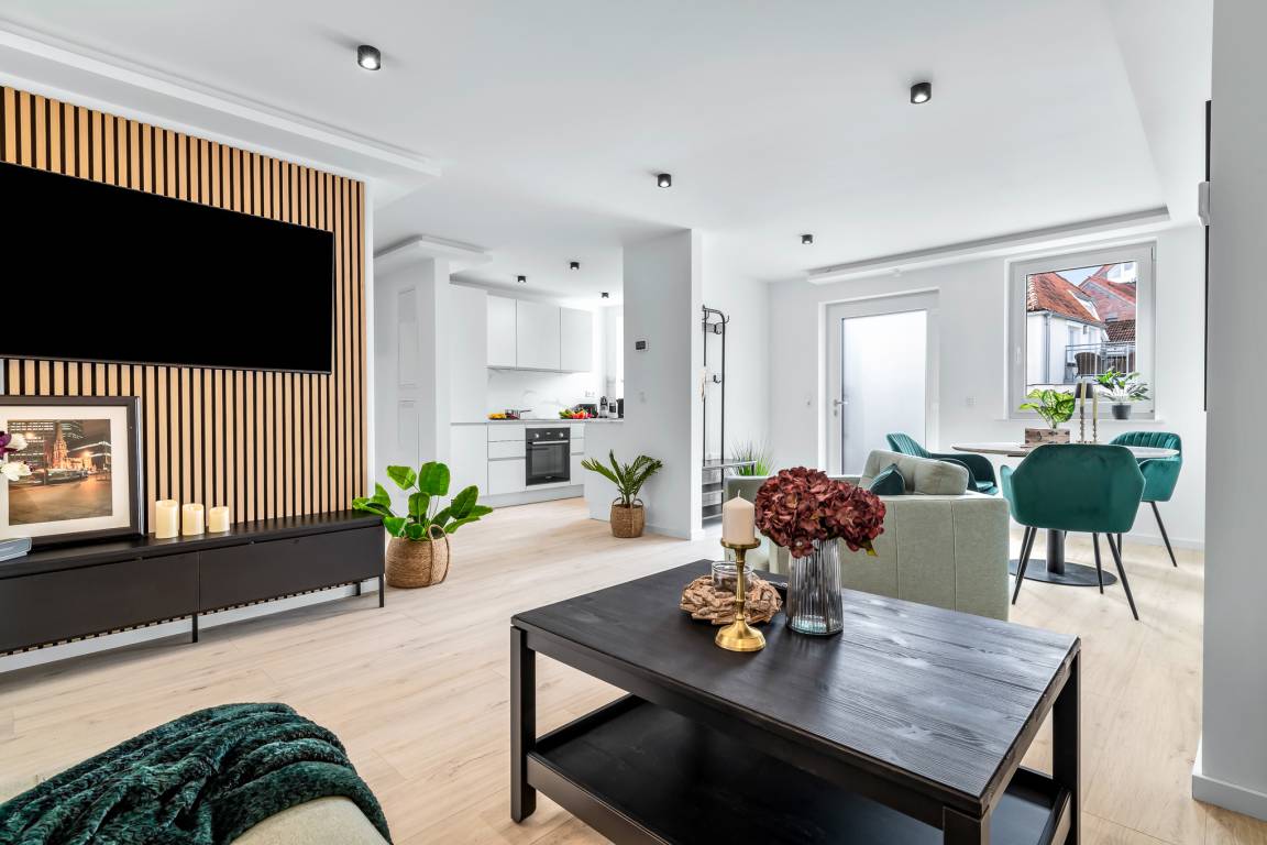 51 m² Ferienwohnung ∙ 1 Schlafzimmer ∙ 3 Gäste – Bild 1