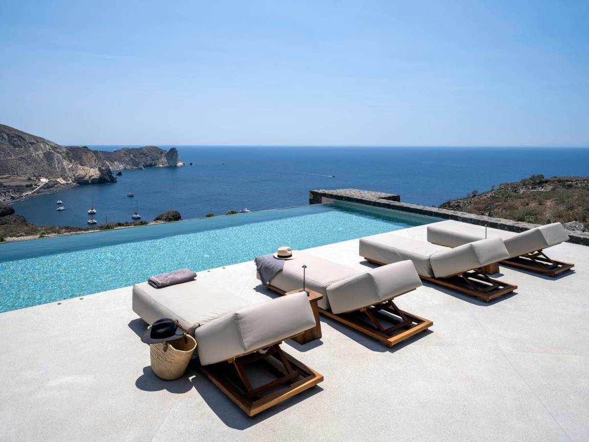 Villa ∙ 8 Schlafzimmer ∙ 20 Gäste - Santorini