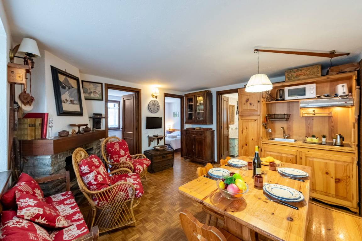 46 M² Appartement ∙ 2 Chambres ∙ 4 Personnes - Courmayeur