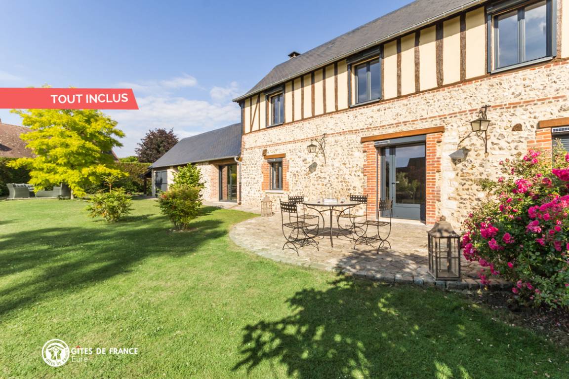 134 M² Gîte ∙ 3 Chambres ∙ 6 Personnes - Lyons-la-Forêt