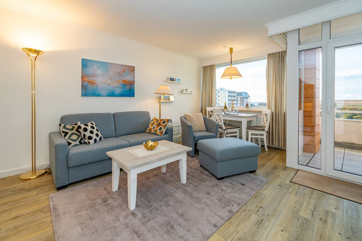 48 m² Ferienwohnung ∙ 1 Schlafzimmer ∙ 3 Gäste – Bild 2