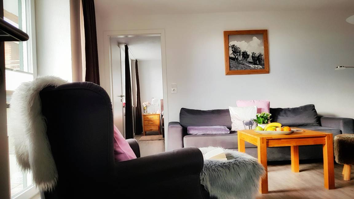 52 M² Ferienwohnung ∙ 1 Schlafzimmer ∙ 2 Gäste - Gunzesried