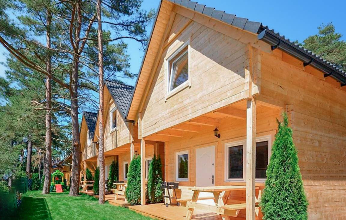 55 M² Ferienhaus ∙ 2 Schlafzimmer ∙ 6 Gäste - Pobierowo