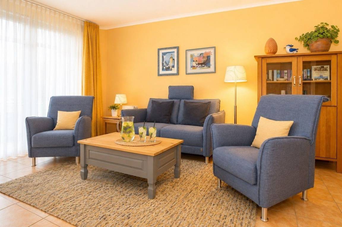 55 m&sup2; Ferienwohnung 2 Schlafzimmer 4 G&auml;ste