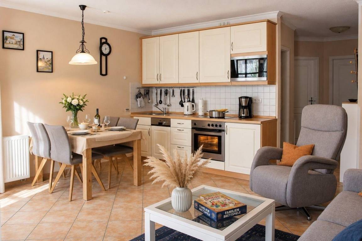 52 m&sup2; Ferienwohnung 1 Schlafzimmer 3 G&auml;ste