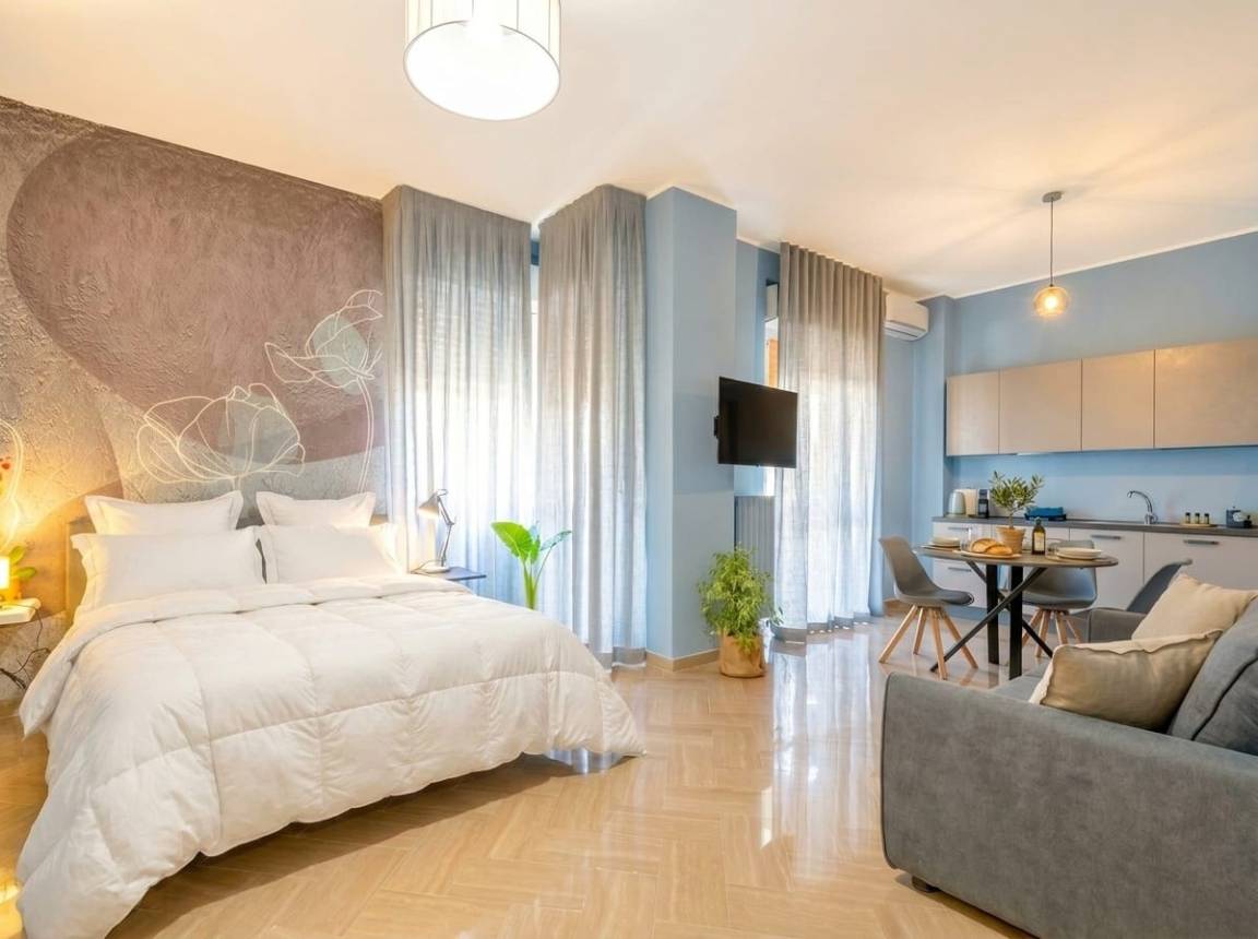 50 M² Appartement ∙ 1 Slaapkamer ∙ 4 Gasten - Bari
