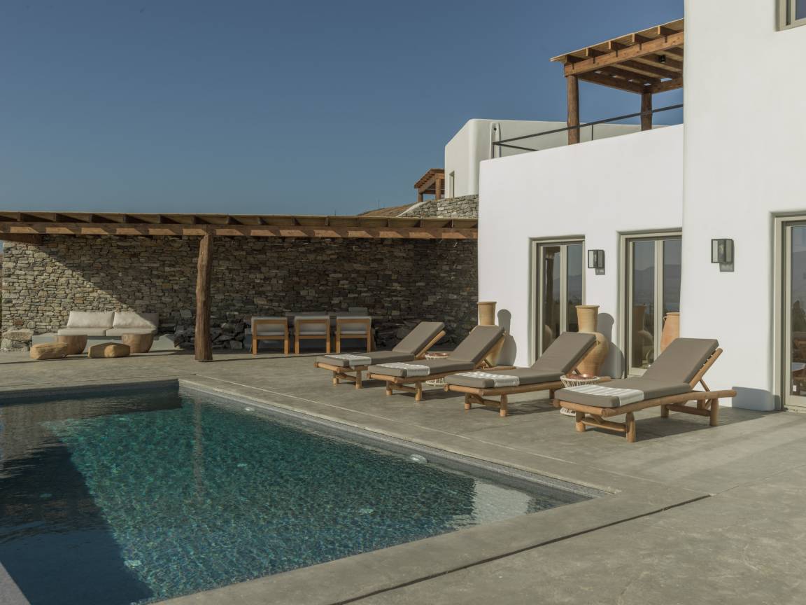 1000 M² Villa ∙ 3 Habitaciones ∙ 8 Huéspedes - Antiparos