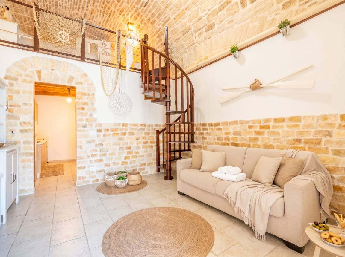 31 M² Ferienwohnung ∙ 1 Schlafzimmer ∙ 4 Gäste - Giovinazzo