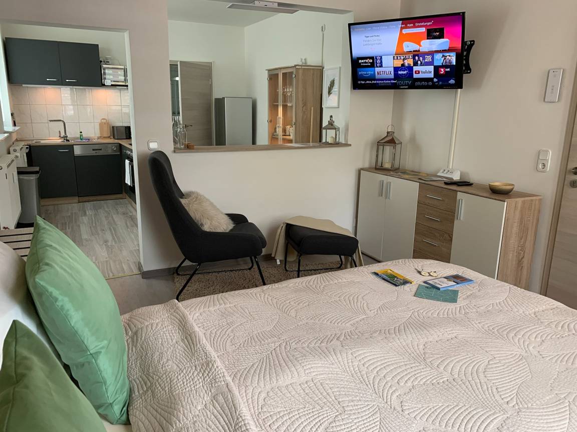 45 M² Ferienwohnung ∙ 1 Schlafzimmer ∙ 2 Gäste - Hasselfelde