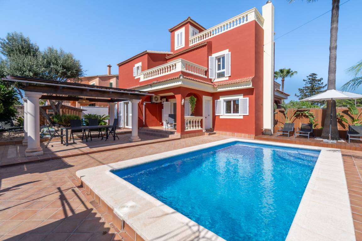 170 M² Casa ∙ 4 Habitaciones ∙ 7 Huéspedes - El Arenal