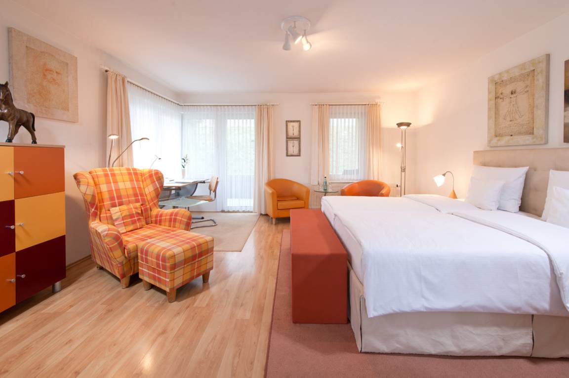 34 m² Ferienwohnung ∙ 1 Schlafzimmer ∙ 3 Gäste – Bild 1