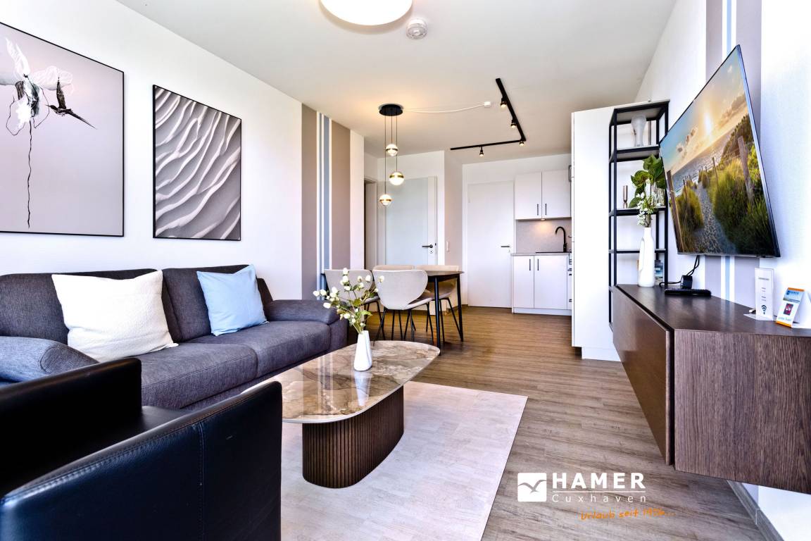 74 m&sup2; Ferienwohnung 2 Schlafzimmer 4 G&auml;ste