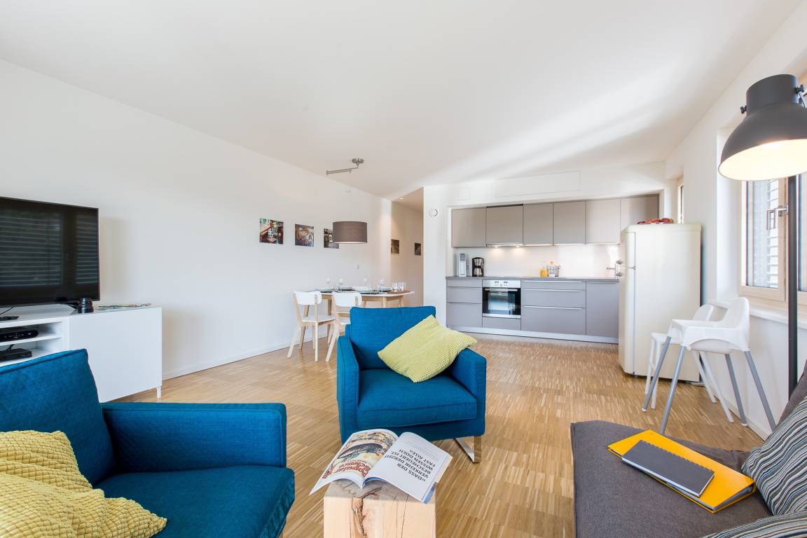 86 M² Appartement ∙ 2 Chambres ∙ 5 Personnes - Friedrichshafen