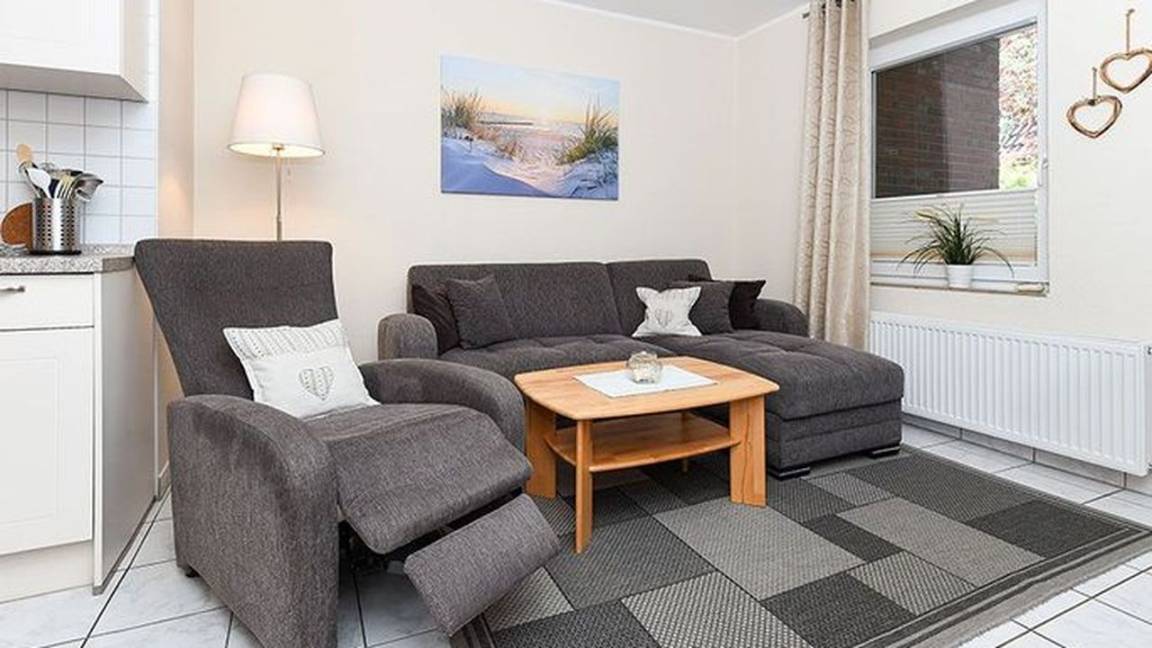 35 M² Appartement ∙ 1 Slaapkamer ∙ 2 Gasten - Carolinensiel