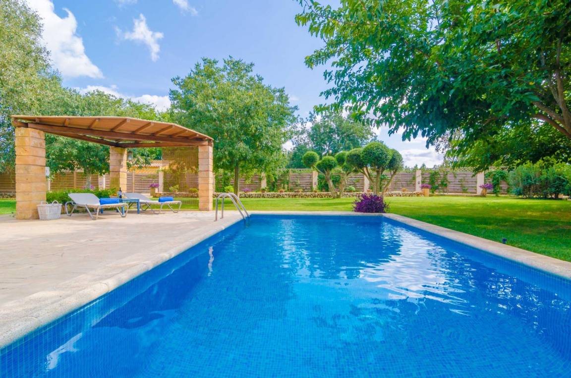 Hauptansicht vom Ferienwohnung: SES TENDES - Villa with private pool and beautiful garden. Free WIFI