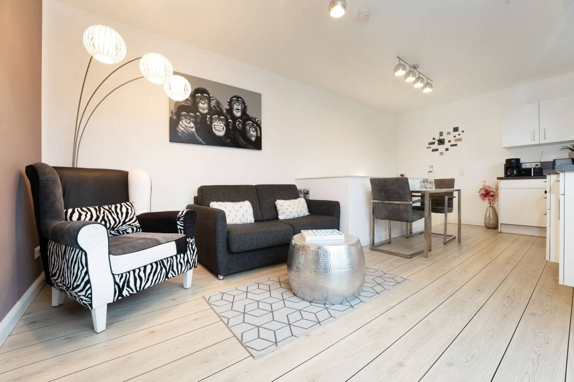 39 m² Ferienwohnung ∙ 1 Schlafzimmer ∙ 2 Gäste – Bild 1