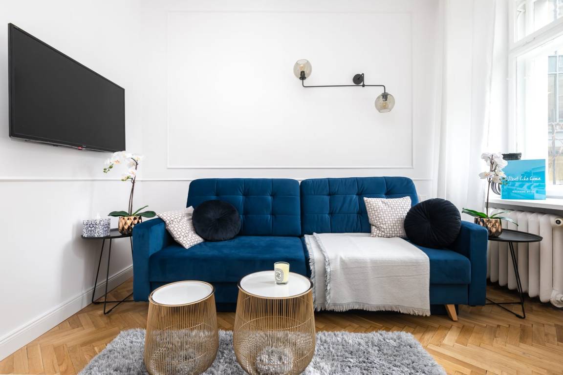37 M² Apartamento ∙ 1 Habitación ∙ 4 Huéspedes - Varsovia