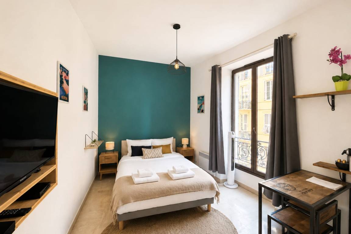 19 M² Apartamento ∙ 1 Quarto ∙ 2 Hóspedes - Nice