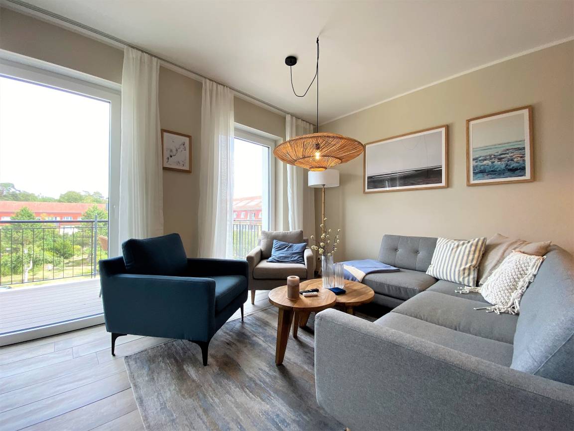 46 m² Ferienwohnung ∙ 1 Schlafzimmer ∙ 2 Gäste – Bild 3