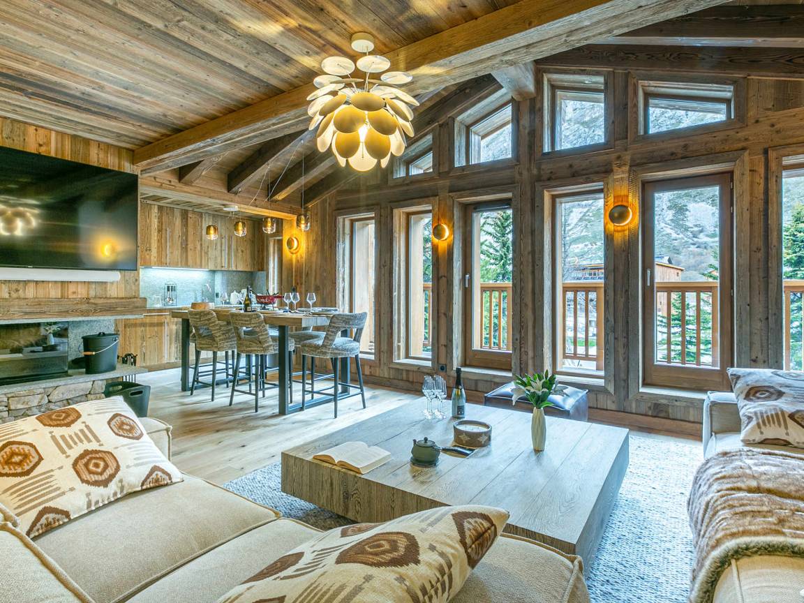 100 M² Apartamento ∙ 3 Habitaciones ∙ 6 Huéspedes - Val-d'Isère