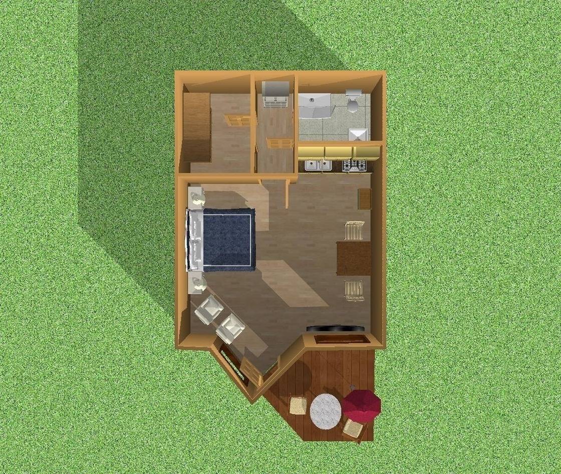 35 m² Ferienwohnung ∙ 1 Schlafzimmer ∙ 2 Gäste – Bild 20