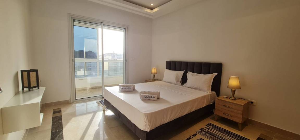 100 M² Apartamento ∙ 3 Habitaciones ∙ 6 Huéspedes - La Marsa