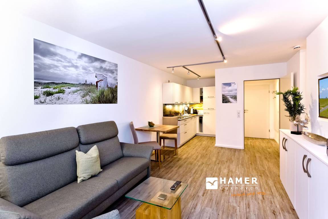 40 m² Ferienwohnung ∙ 1 Schlafzimmer ∙ 2 Gäste – Bild 3