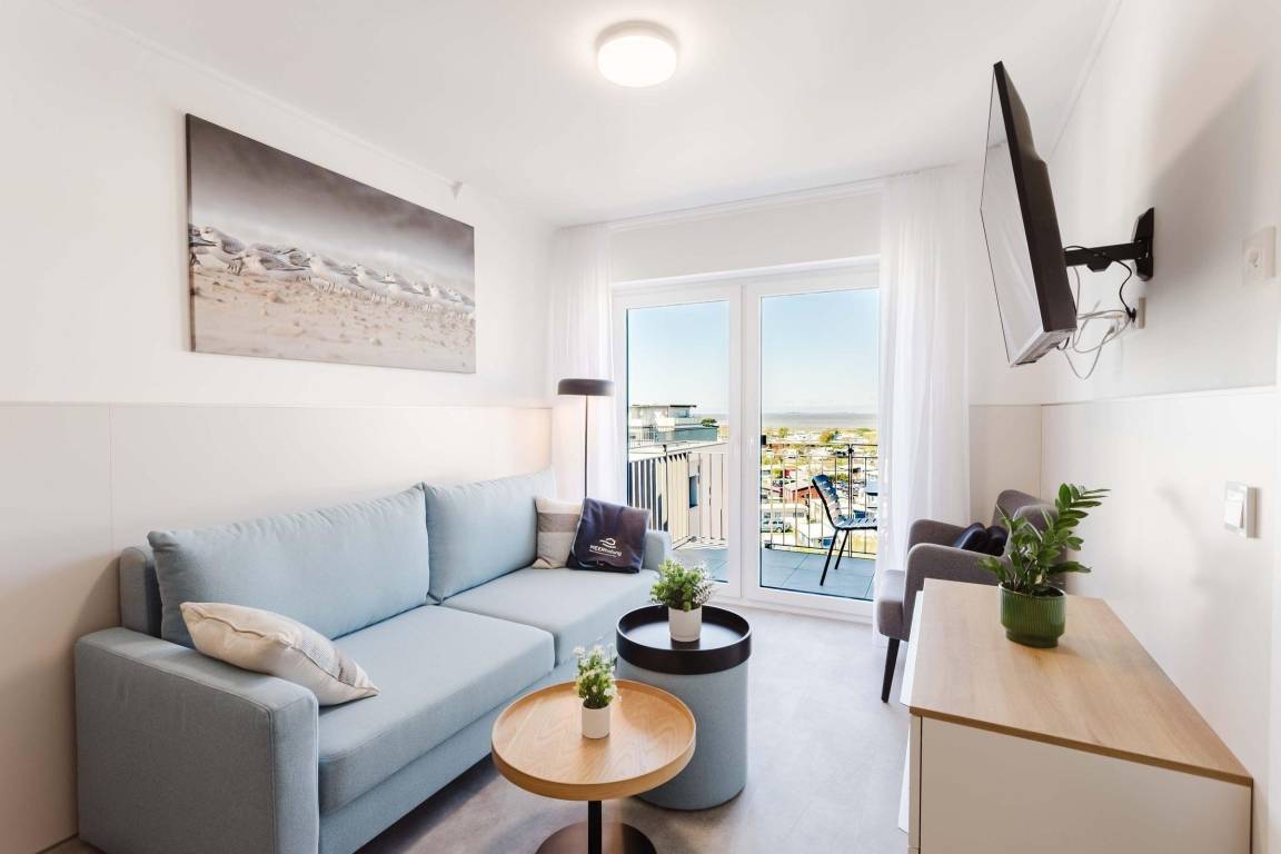 60 m&sup2; Ferienwohnung 2 Schlafzimmer 6 G&auml;ste