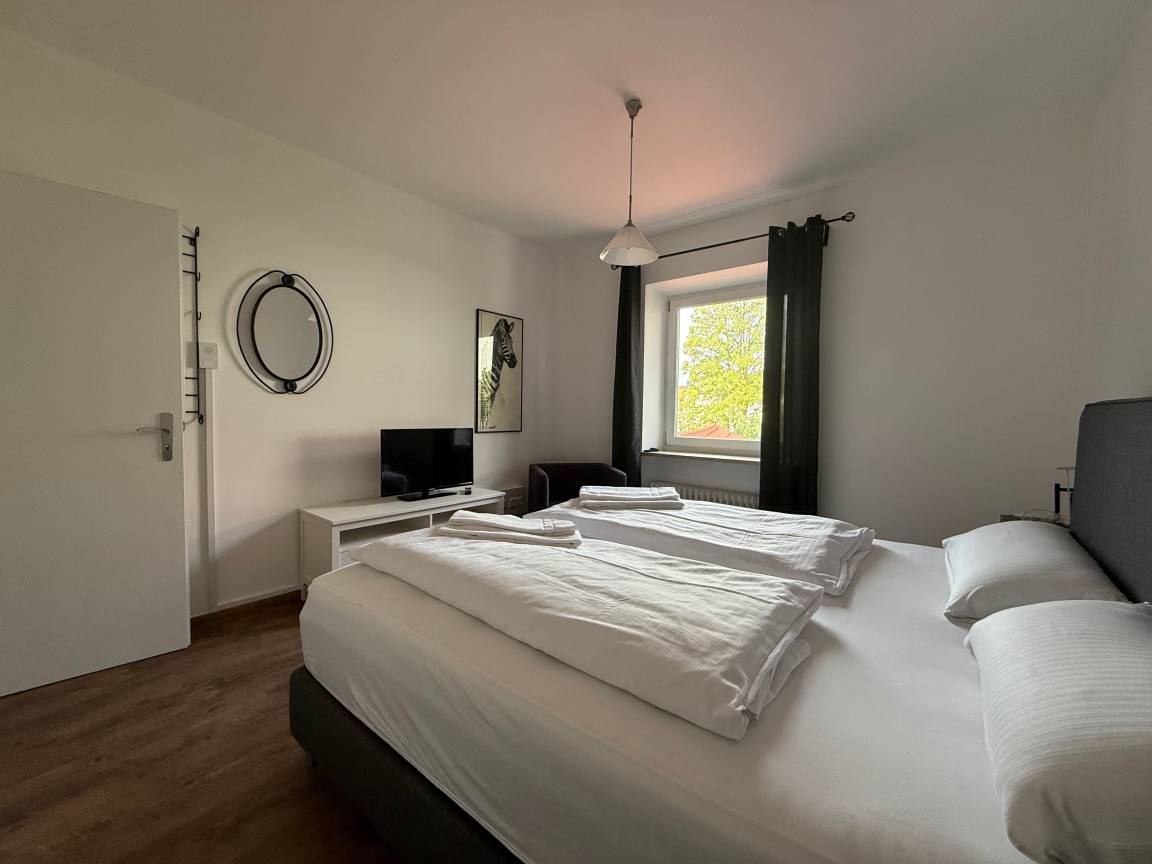 14 m&sup2; Privatzimmer 1 Schlafzimmer 2 G&auml;ste