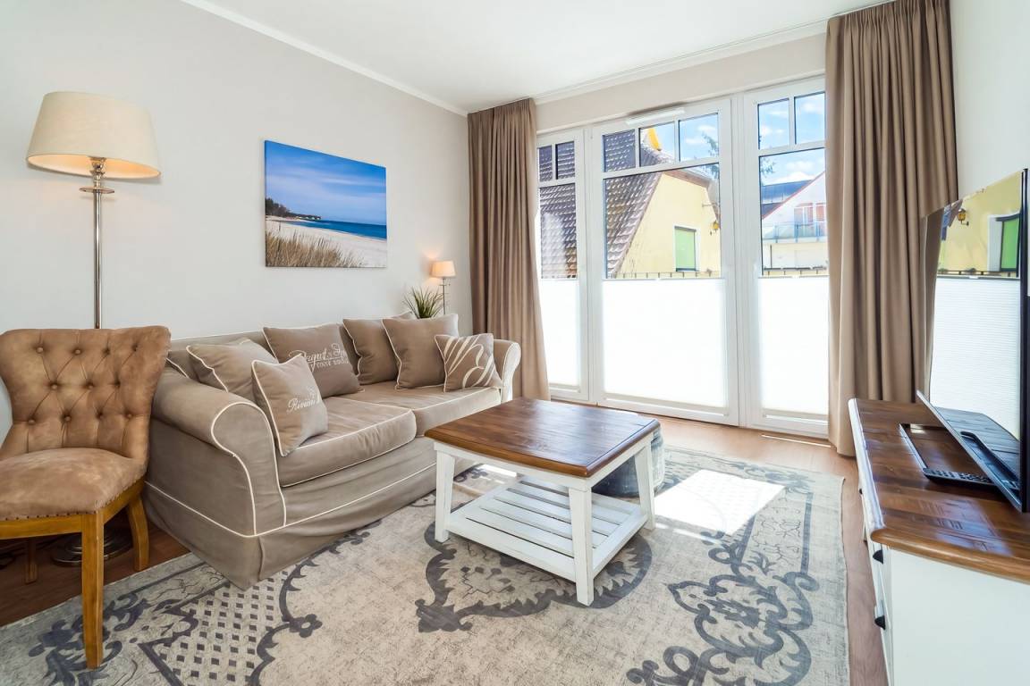 44 M² Ferienwohnung ∙ 1 Schlafzimmer ∙ 2 Gäste - Ostseebad Boltenhagen
