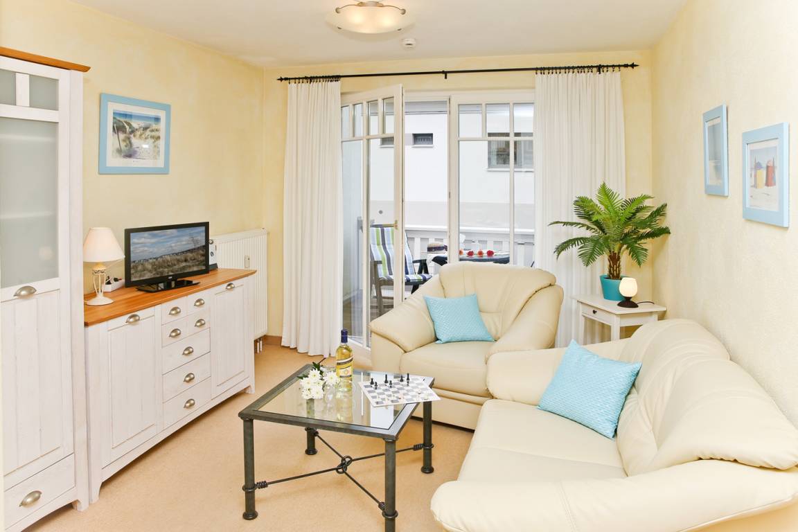 40 m² Ferienwohnung ∙ 1 Schlafzimmer ∙ 2 Gäste – Bild 1