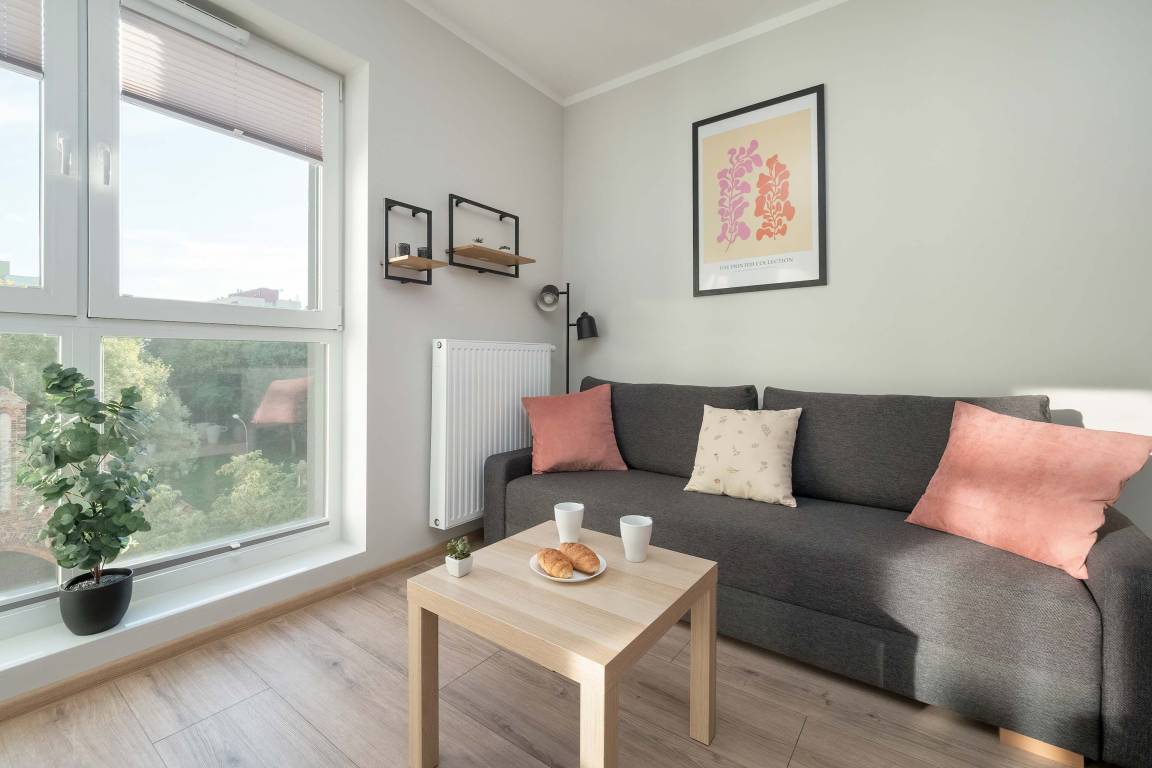 Appartement ∙ 1 Slaapkamer ∙ 4 Gasten - Łódź