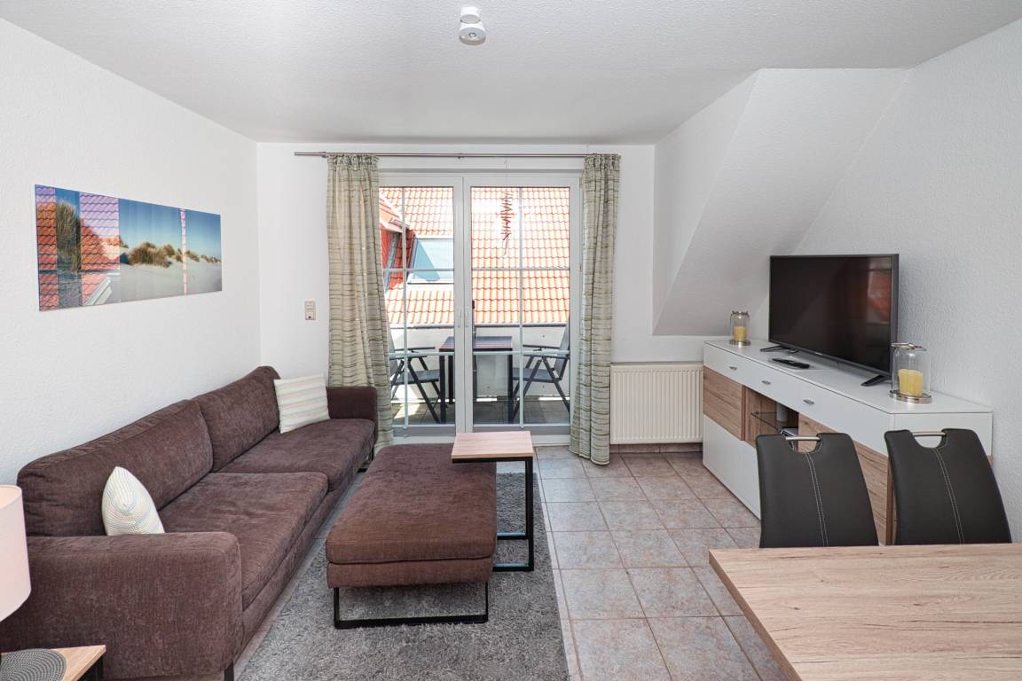 60 m&sup2; Ferienwohnung 2 Schlafzimmer 4 G&auml;ste