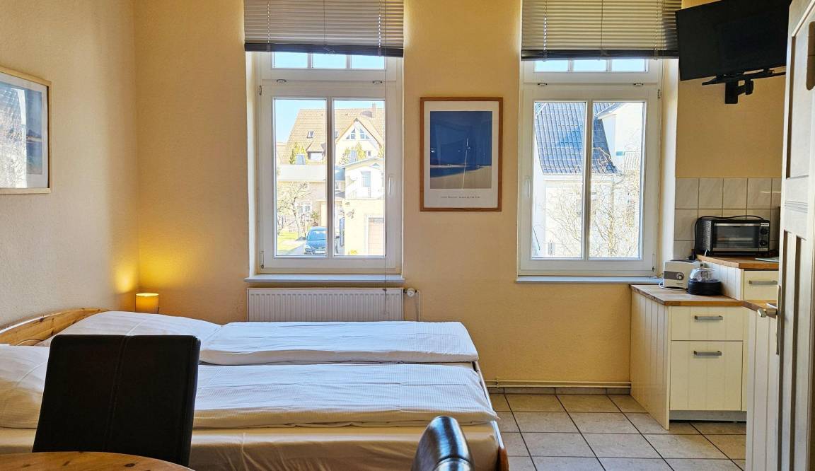 28 M² Ferienwohnung ∙ 1 Schlafzimmer ∙ 4 Gäste - Bad Doberan