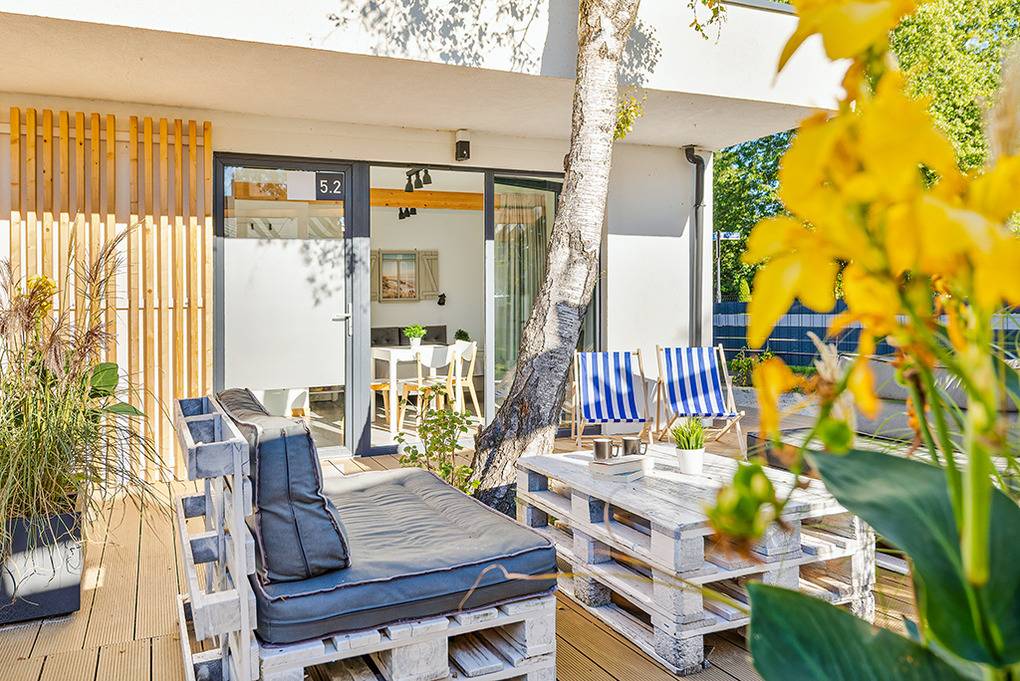 24 m² Ferienhaus ∙ 1 Schlafzimmer ∙ 3 Gäste – Bild 1