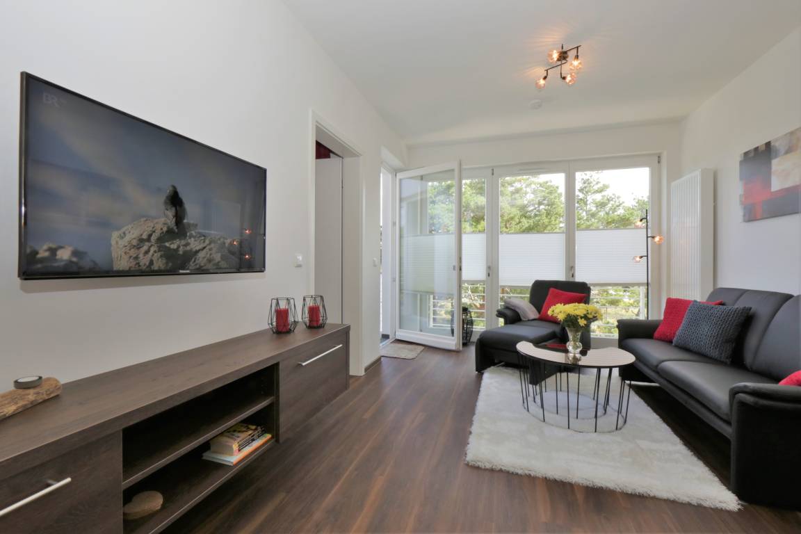 64 m² Ferienwohnung ∙ 2 Schlafzimmer ∙ 4 Gäste – Bild 3