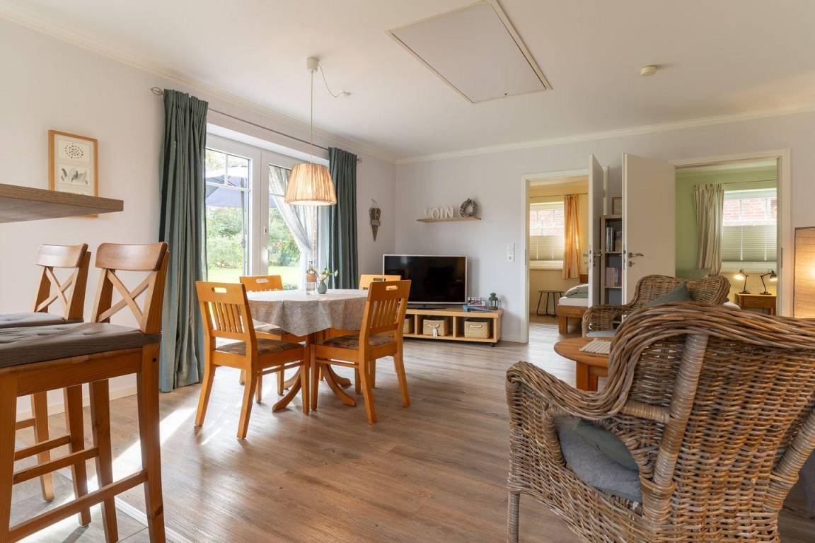 54 M² Ferienwohnung ∙ 2 Schlafzimmer ∙ 4 Gäste - Tating