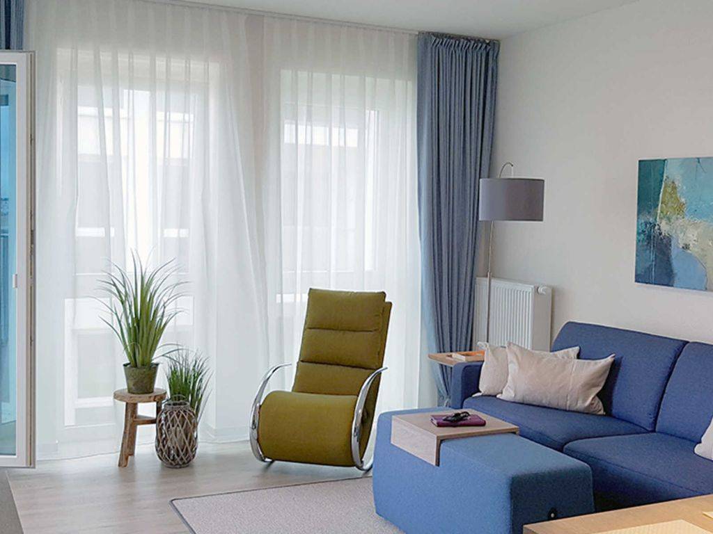 60 M² Ferienwohnung ∙ 1 Schlafzimmer ∙ 4 Gäste - Ostsee