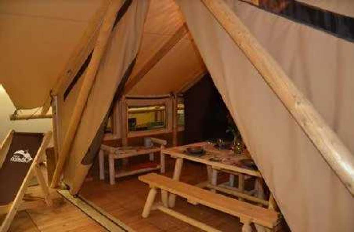 20 M² Tente ∙ 2 Chambres ∙ 7 Personnes - Anduze