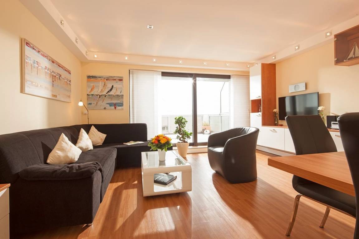 60 m² Ferienwohnung ∙ 1 Schlafzimmer ∙ 3 Gäste – Bild 2