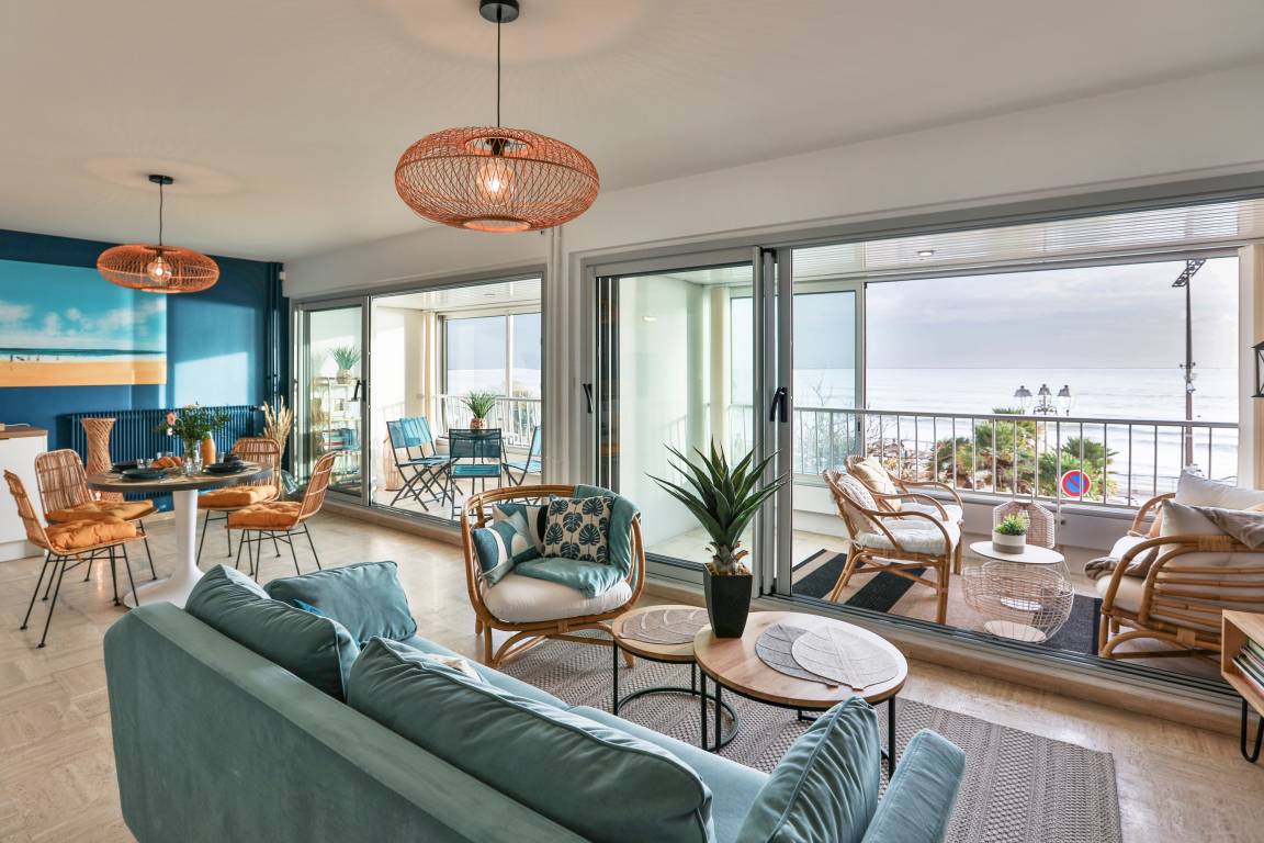 65 M² Ferienwohnung ∙ 2 Schlafzimmer ∙ 4 Gäste - Les Sables-d'Olonne
